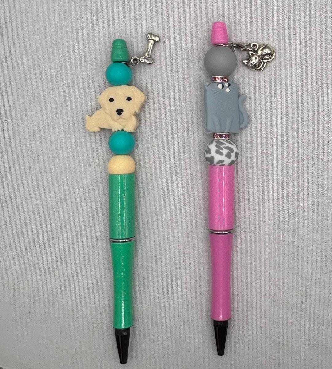 Silicone bead pen, bead pen, Stocking Stuffer, Gift, Silicone beads, pen, focal bead